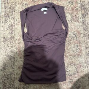 Aritzia Contour Mauve Top